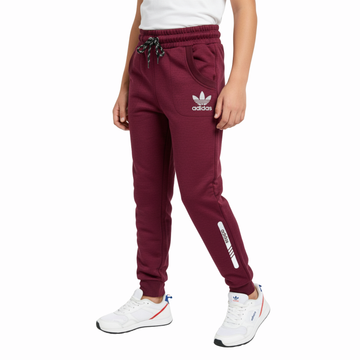 ADI Mehroon Trouser Pants for Kids- Premium Kitonic Fleece