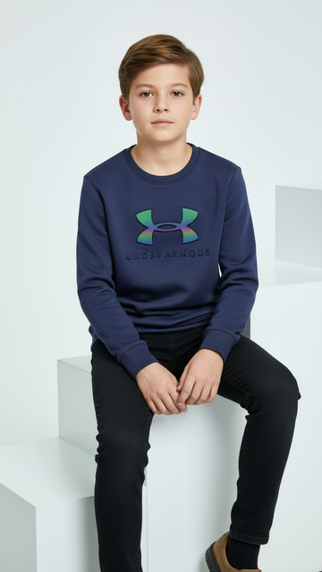 Boys Blue UA Shine Fleece Sweatshirt