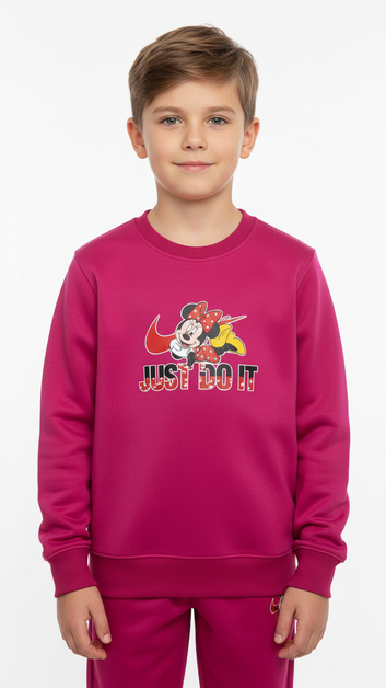 JDI Sweatshirt & Trouser Set for Boys and Girls – Polyester Shine Fleece