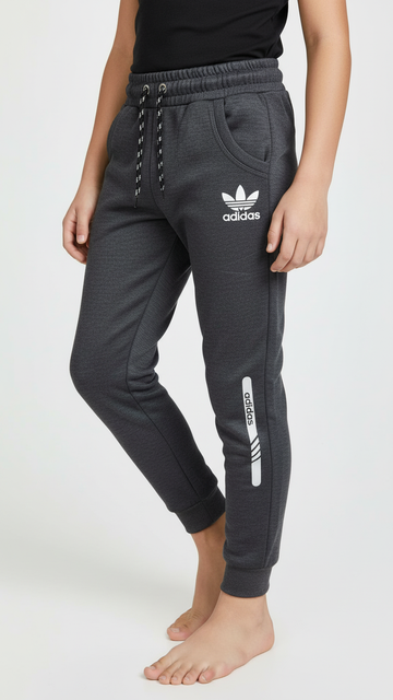 ADI Dark Gray Trouser Pants for Kids - Superior Kitonic Fleece