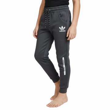 ADI Dark Gray Trouser Pants for Kids - Superior Kitonic Fleece